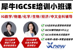 犀牛国际Alevel脱产课程学制灵活,脱