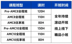 AMC8/10/12新赛季考试时间安排！犀牛教