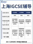 上海犀牛教育IGCSE线上线下培训班：先