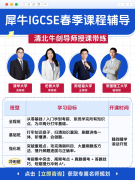 A-level考试倒计时!犀牛考前冲刺辅导