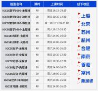 犀牛国际教育IG培训四大班型，小班/一对一精准提分！