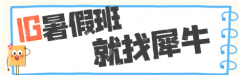 IG暑假班哪家好?犀牛国际教育IG暑假班