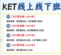 犀牛上海KET线上线下培训班（8大校区