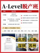 深圳IGCSE/Alevel脱产辅导，中高考后转
