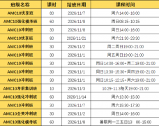 AMC10报考避坑：AB卷选择指南，犀牛8月课程备战竞赛