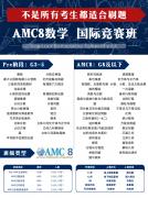 儿子三公上岸后才发现:AMC8成绩在上