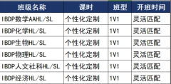 广州犀牛教育IB培训课程| 名师授课,