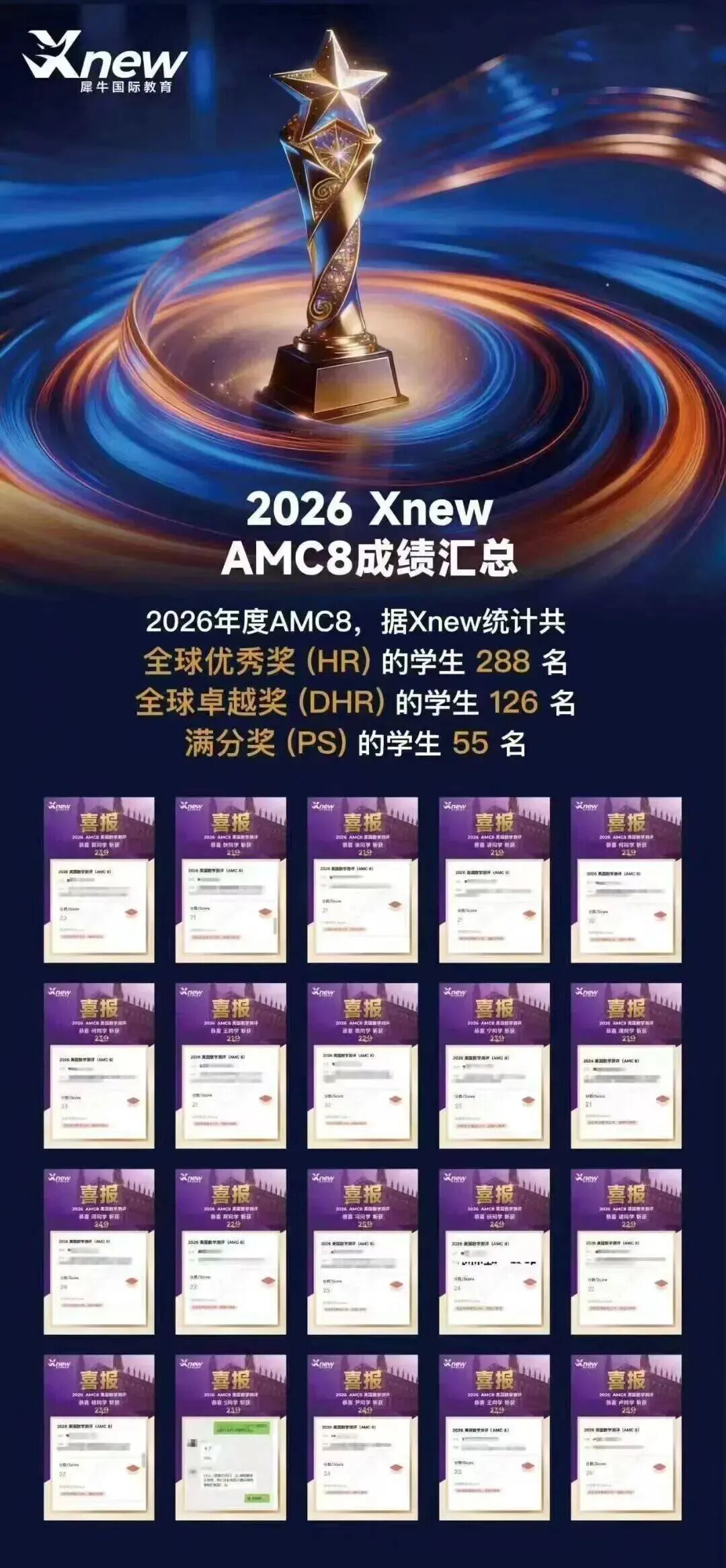 犀牛广州AMC8竞赛培训 |从不会到拿奖仅40h,贝赛思、耀华、爱莎家长都在追着问相关内容配图2