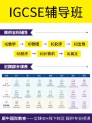 广州IGCSE课程培训｜线上线下班课，校