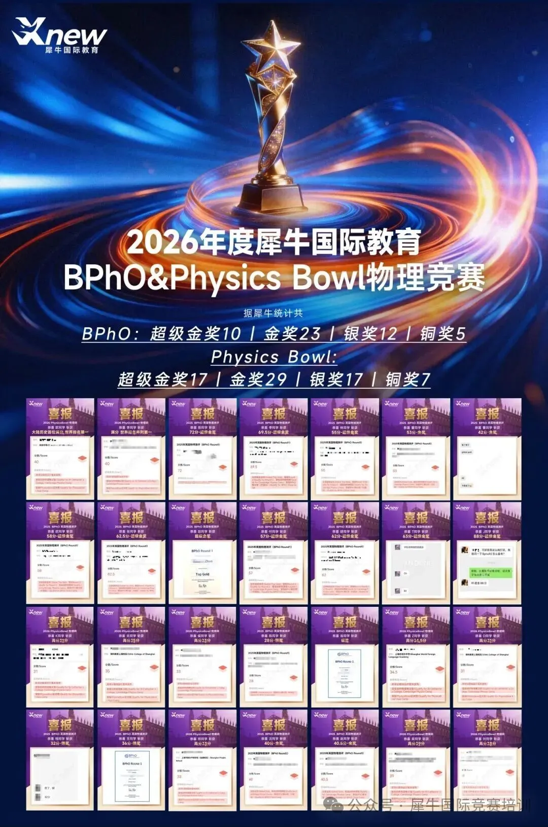 留学多年!强烈推荐犀牛物理碗培训|60h课程冲刺全球奖