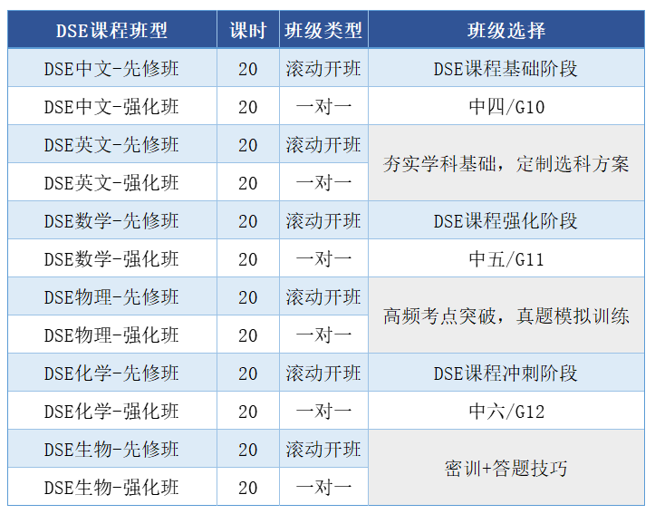 香港DSE国际课程最全解读!一文看懂DSE!附犀牛DSE培训班，线上线下同步学