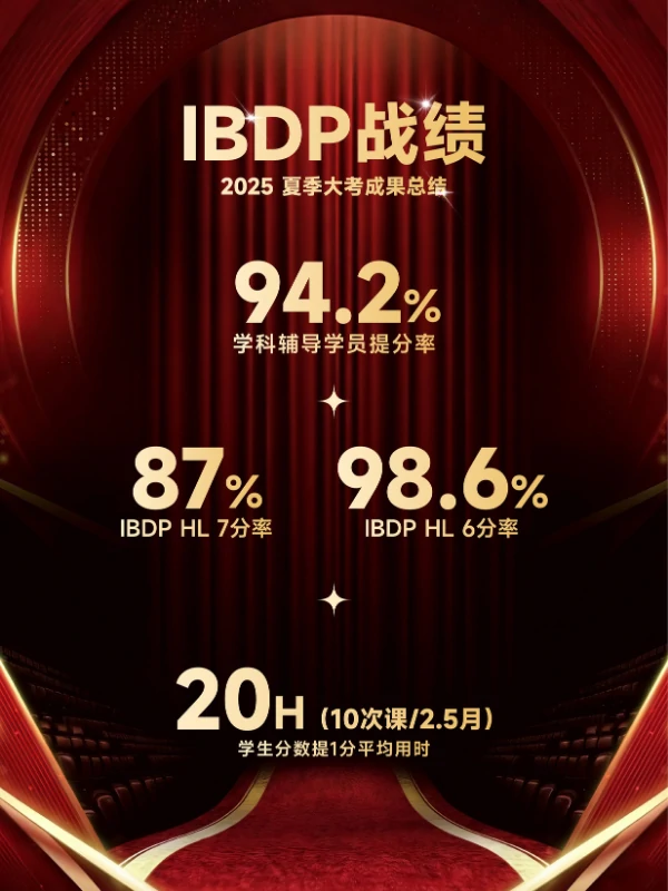 IBDP 战绩：2025 夏季大考成果总结